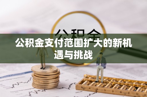 在线公积金支付范围扩大的新机遇与挑战