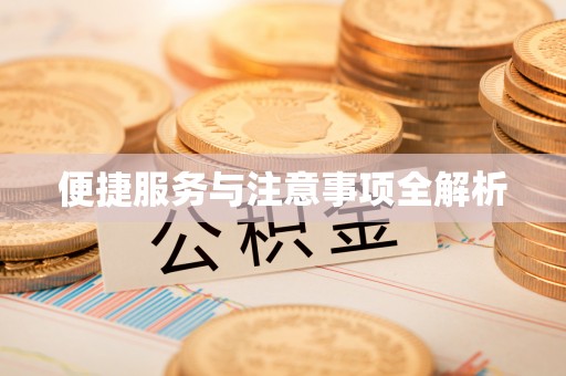 在线便捷服务与注意事项全解析