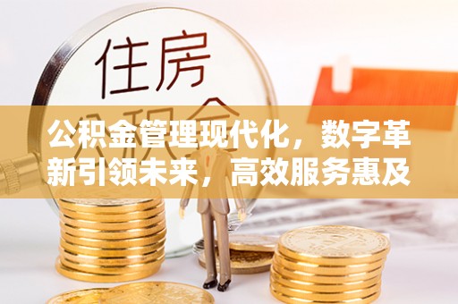 在线公积金管理现代化，数字革新引领未来，高效服务惠及民生