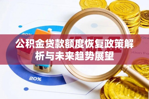 在线公积金贷款额度恢复政策解析与未来趋势展望