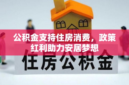 在线公积金支持住房消费，政策红利助力安居梦想