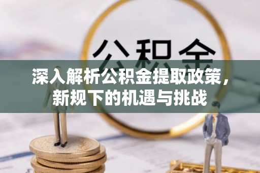 在线深入解析公积金提取政策，新规下的机遇与挑战