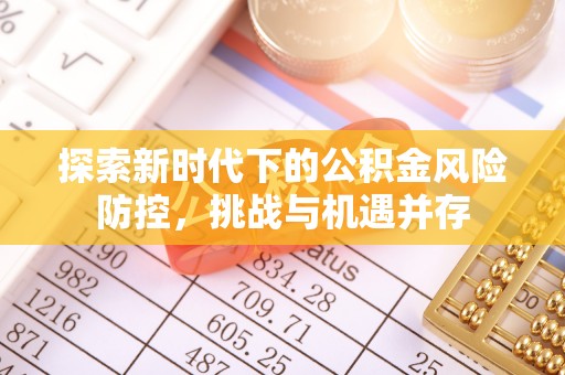 在线探索新时代下的公积金风险防控，挑战与机遇并存