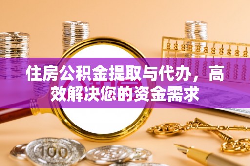 在线住房公积金提取与代办，高效解决您的资金需求