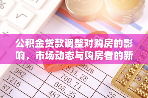 在线公积金贷款调整对购房的影响，市场动态与购房者的新选择