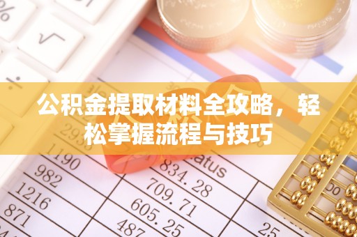 在线公积金提取材料全攻略，轻松掌握流程与技巧