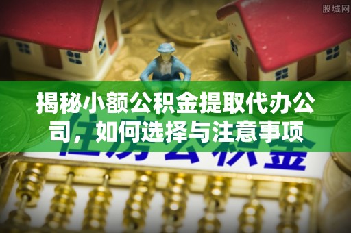 在线揭秘小额公积金提取代办公司，如何选择与注意事项