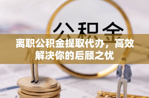 在线离职公积金提取代办，高效解决你的后顾之忧