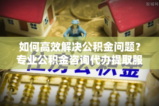 在线如何高效解决公积金问题？专业公积金咨询代办提取服务来帮你