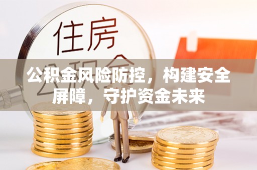 在线公积金风险防控，构建安全屏障，守护资金未来