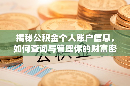 在线揭秘公积金个人账户信息，如何查询与管理你的财富密码