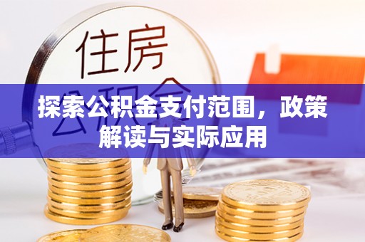 在线探索公积金支付范围，政策解读与实际应用
