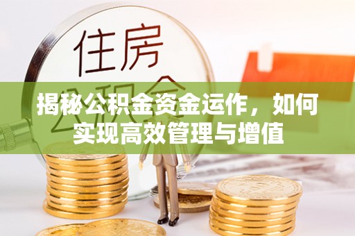 在线揭秘公积金资金运作，如何实现高效管理与增值