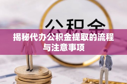 在线揭秘代办公积金提取的流程与注意事项